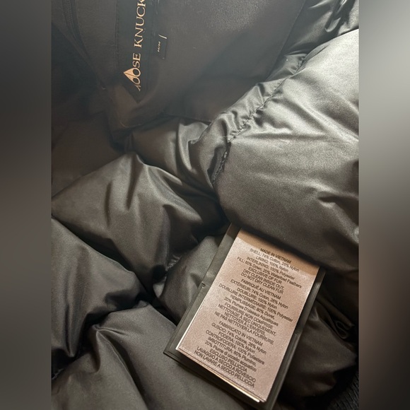 Moose Knuckles Size Medium Dark Grey - Picture 6 of 7